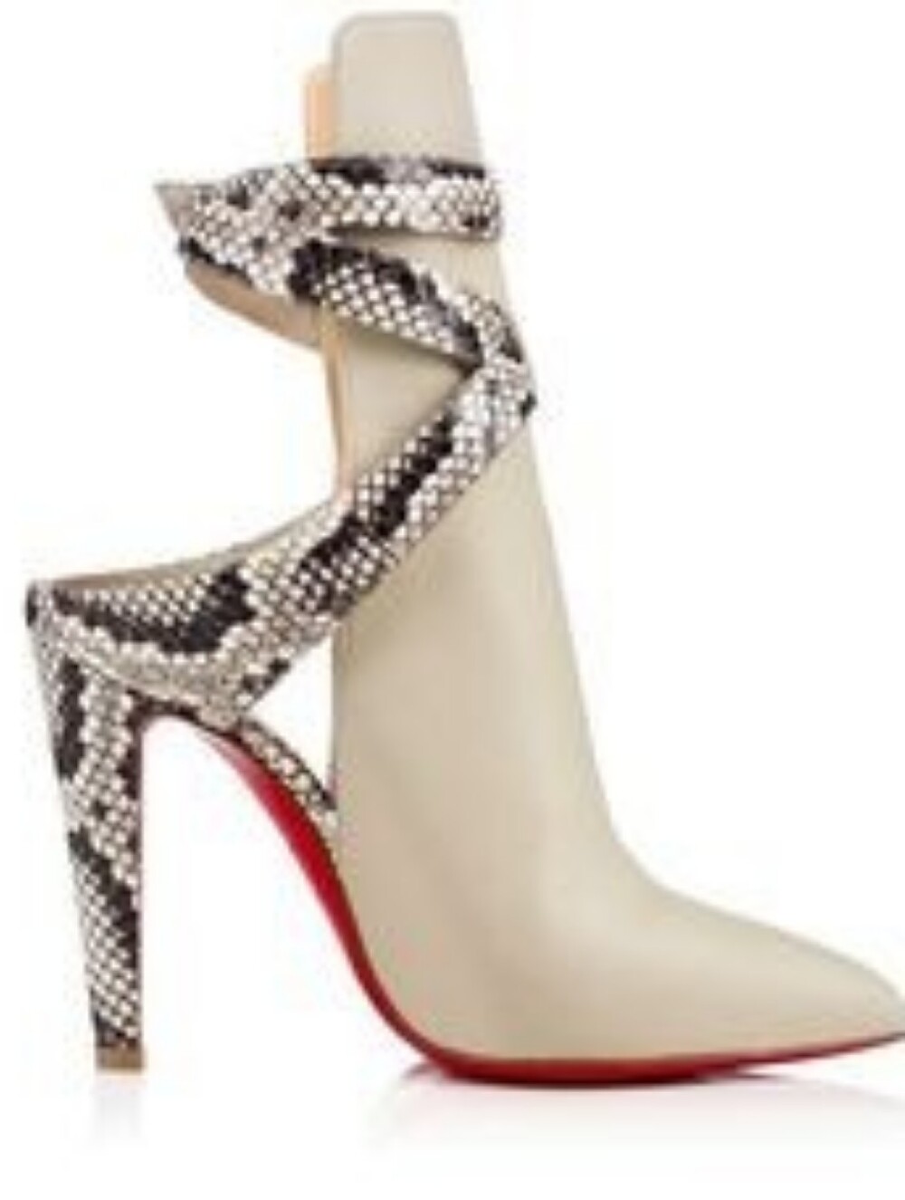 Christian Louboutin Pointipik 100mm Watersnake booties - Picture 2 of 14